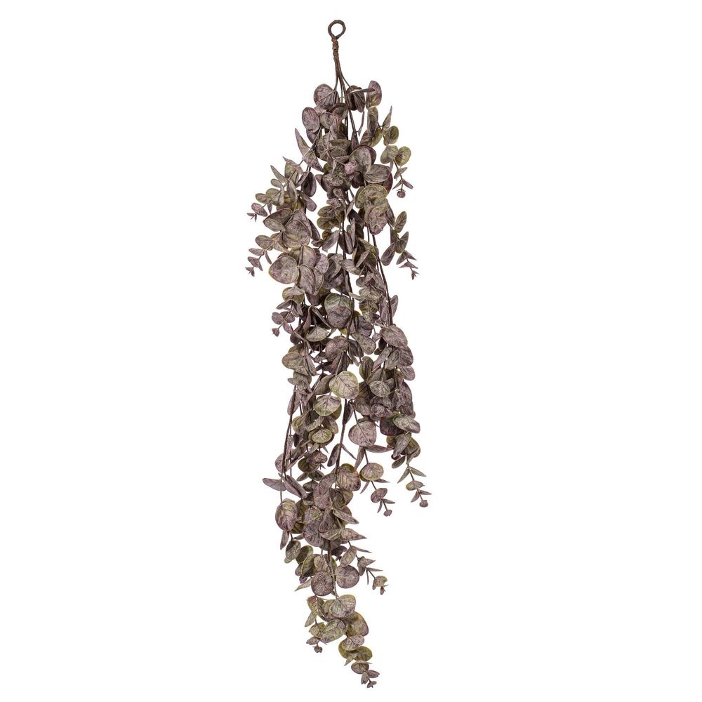 3594 36" Artificial Burgundy Spiral Eucalyptus Vine